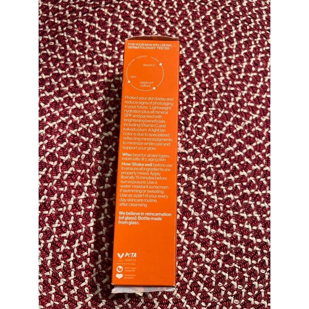 Pacifica Glow Baby Super lit SPF 30 Mineral Sunscreen lotion 50ml Vitamin C Zinc - Picture 5 of 6